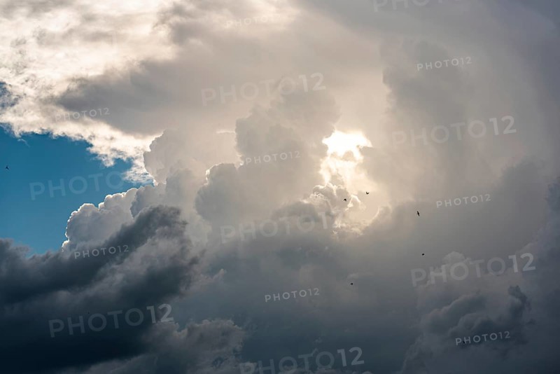 Huge storm cloud