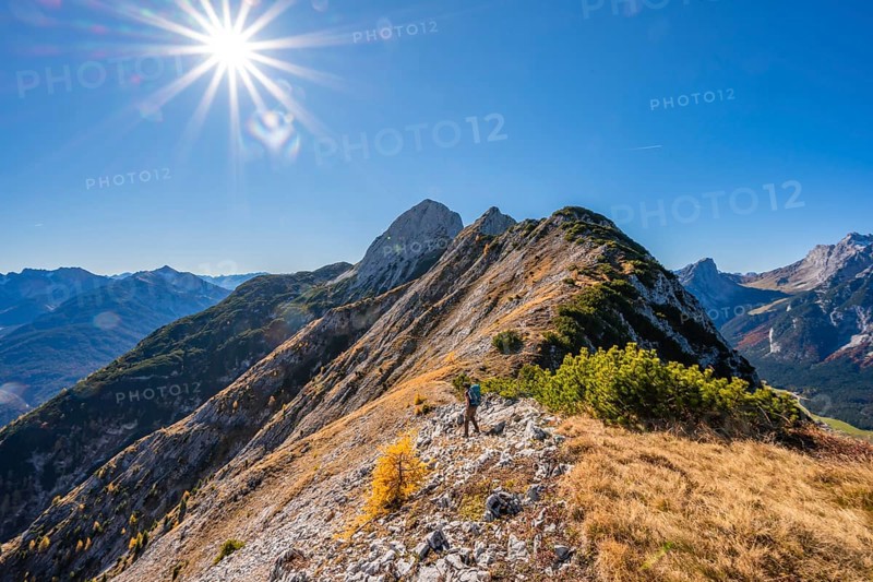 Hikers on a hiking trail