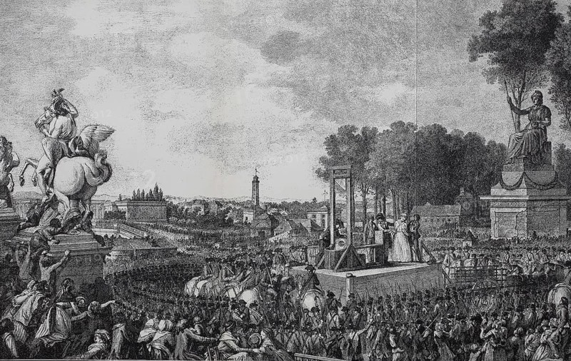 The Execution of Queen Mary Antoinette in Revolution Square