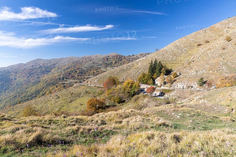 Autumn in the Ligurian Alps near Imperia