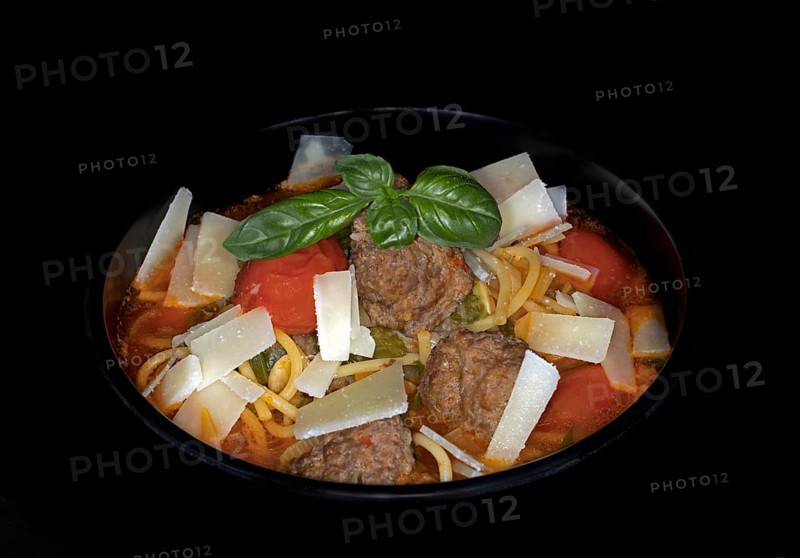 Italian vegetable soup minestrone
