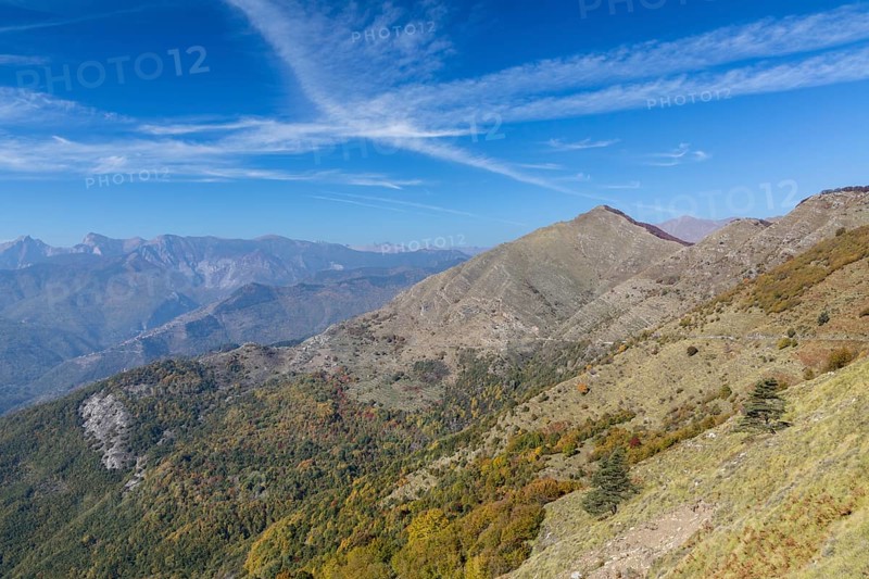 Autumn in the Ligurian Alps near Imperia