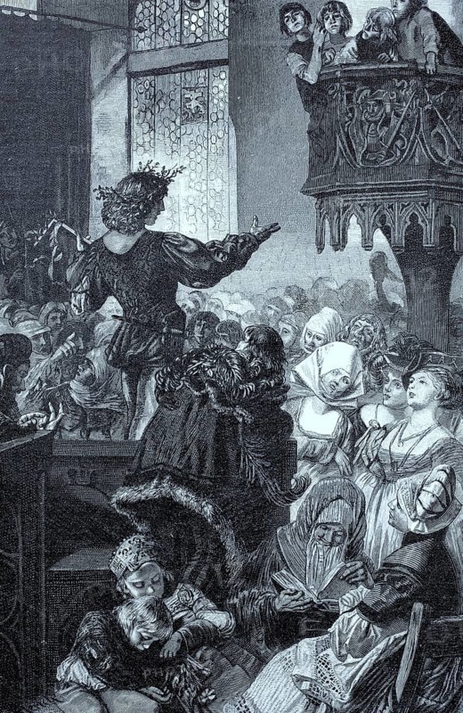 School of Meistersingers. A Meistersinger