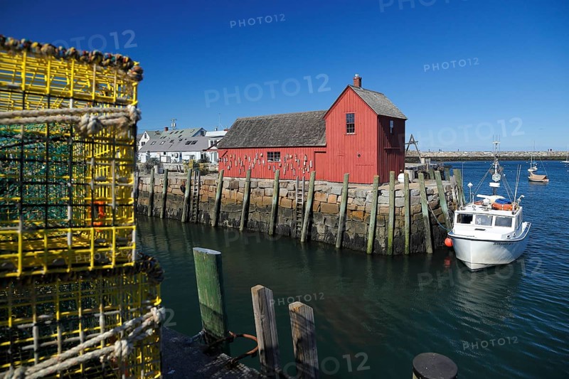 Fishing shack at Bradley Wharf