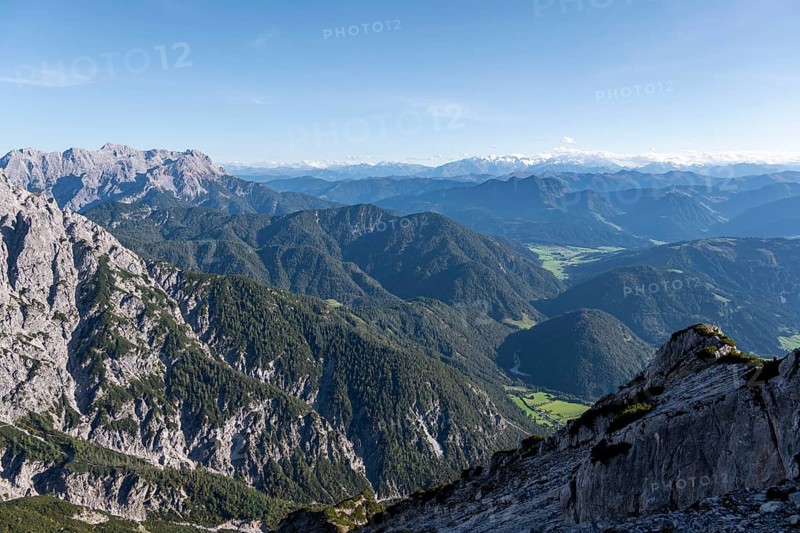 Mountain landscape with Leoganger Steinberge