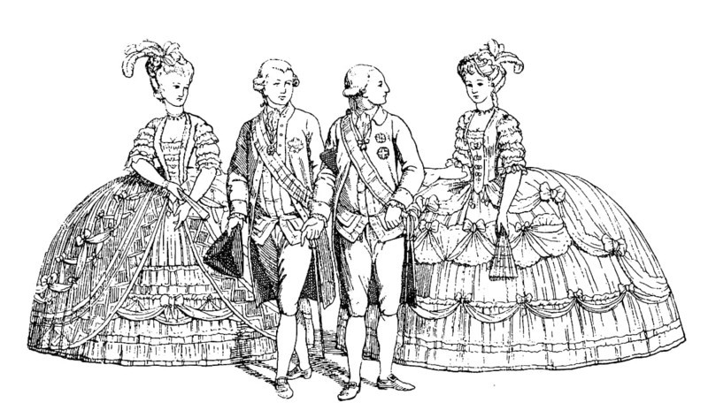 Emperor Joseph II Lords and Ladies of the Imperial Family