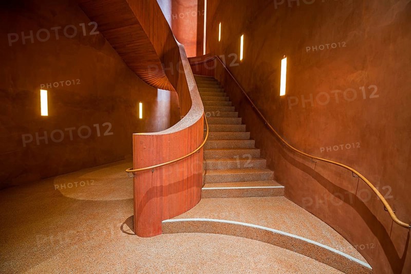 Staircase in the Kueppersmuehle Museum