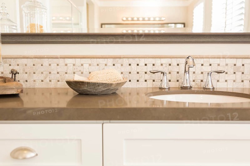 Beautiful new modern bathroom sink