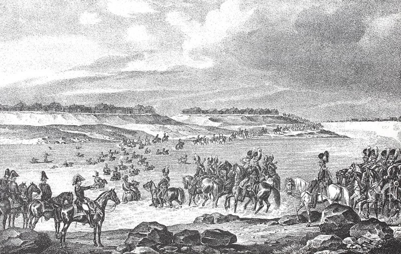 Crossing the Duena at Beschenschowitschy on 24 July 1812