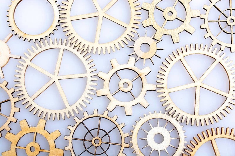 Gear wheels as The concept of mechanism