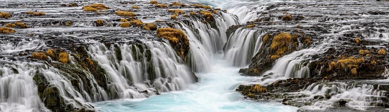 Bruarfoss Waterfall