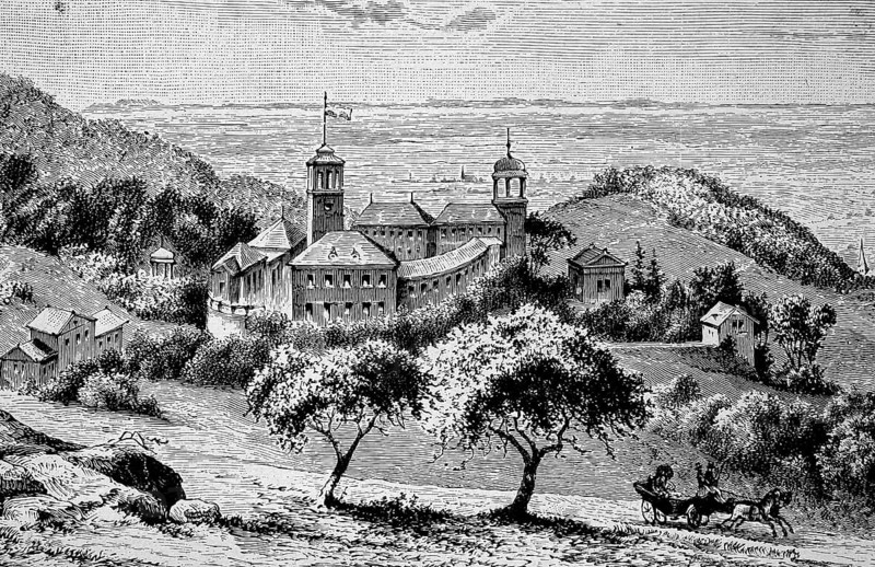 Heiligenberg Castle was a castle in the east of Jugenheim