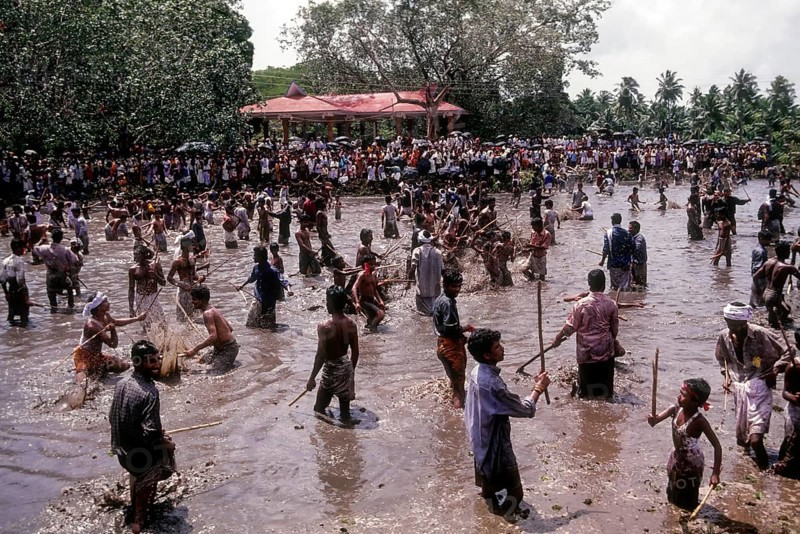 Oachira Kali festival in Oachira near Kollam