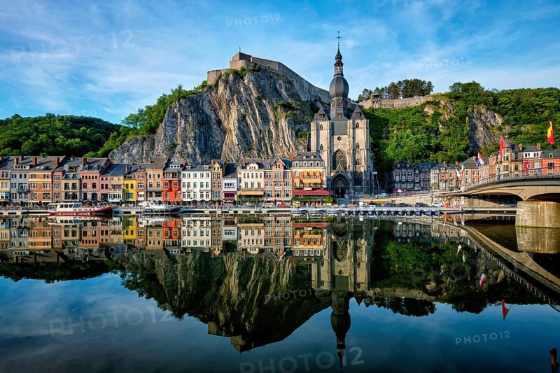 Picturesque Dinant town
