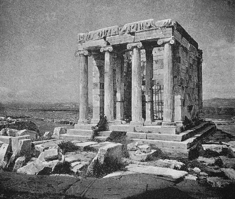 Temple of Nike on the Acropolis in Athens