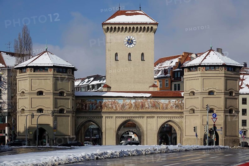 Former city gate Isartor