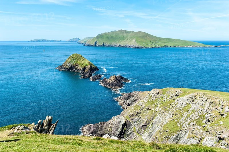 Coastal Landscape with Blasket Islands behind