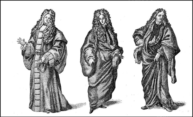 Costume from Italy in the 17th century
