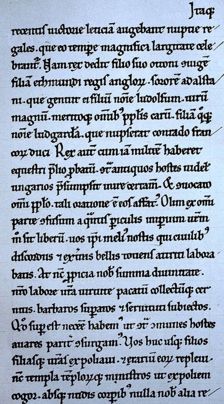 Aus Widukinds von Corvey Saechsische Geschichten