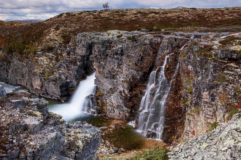 Storulfossen Waterfall