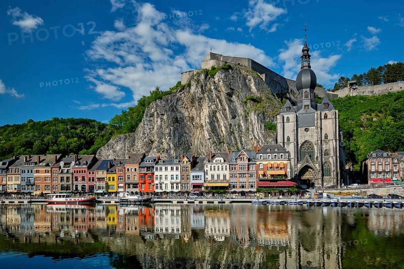 View of picturesque Dinant town