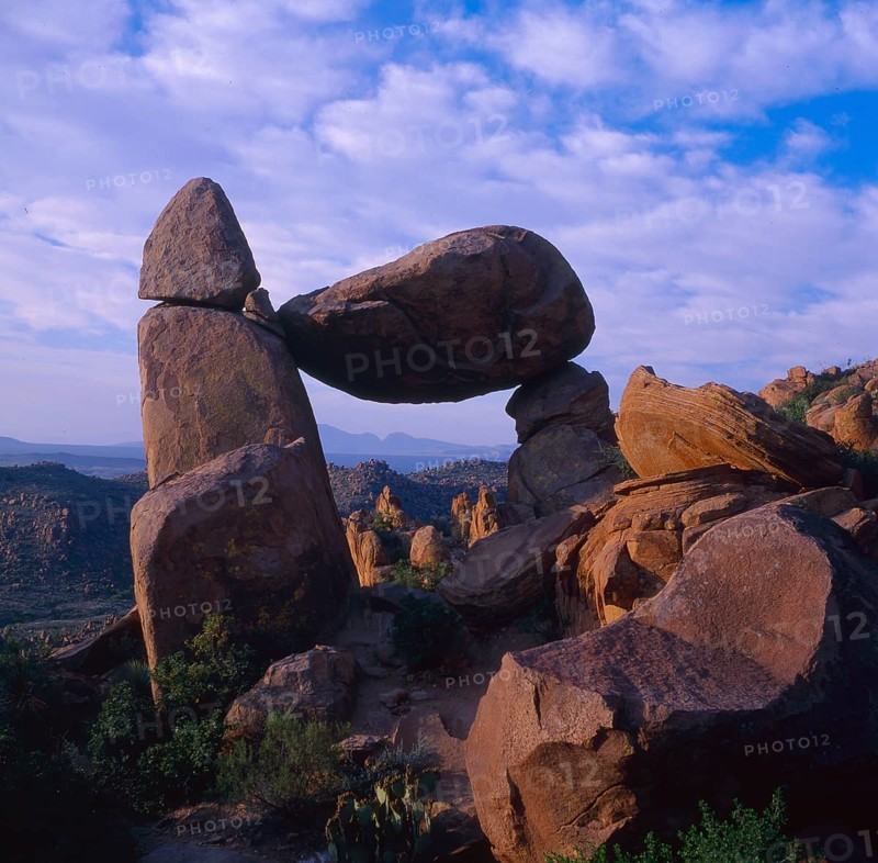 Big Bend National Park Grapewine Hills The Wondow Texas USA