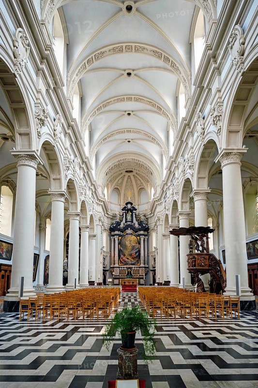 Interior of St