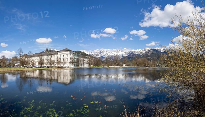 Teich beim Benediktinerstift Admont
