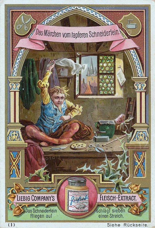 Picture series The Tale of the Valiant Little Tailor