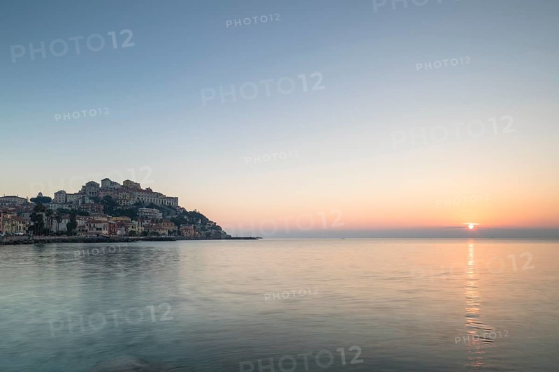 Sunrise with view of Porto Maurizio