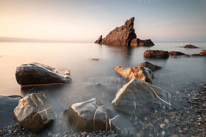 Sunrise at the rocks scoglio della galeazza