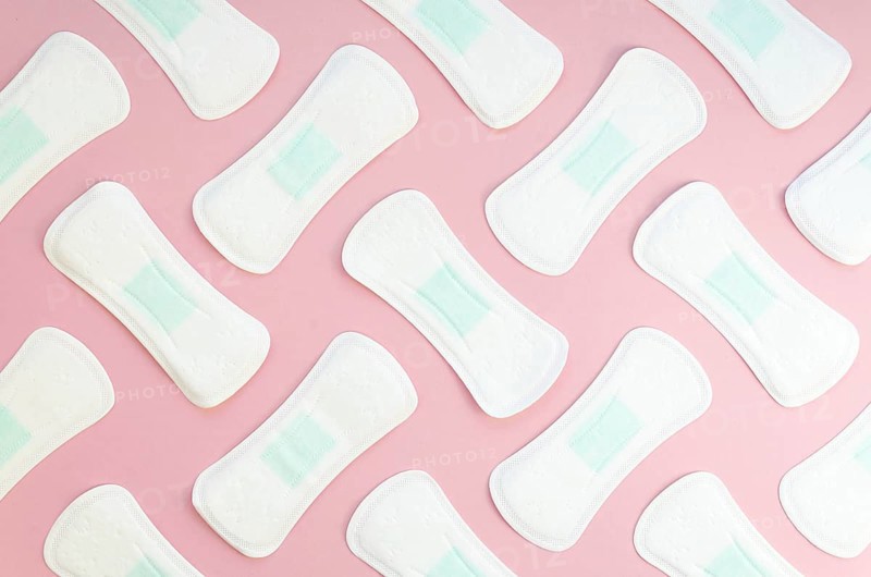 Arrangement pads pink background