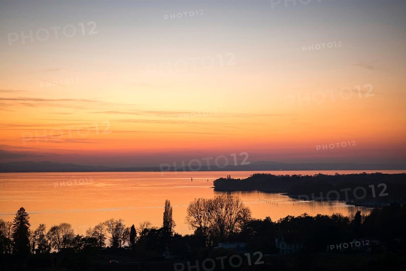 Sunset at Lake Constance