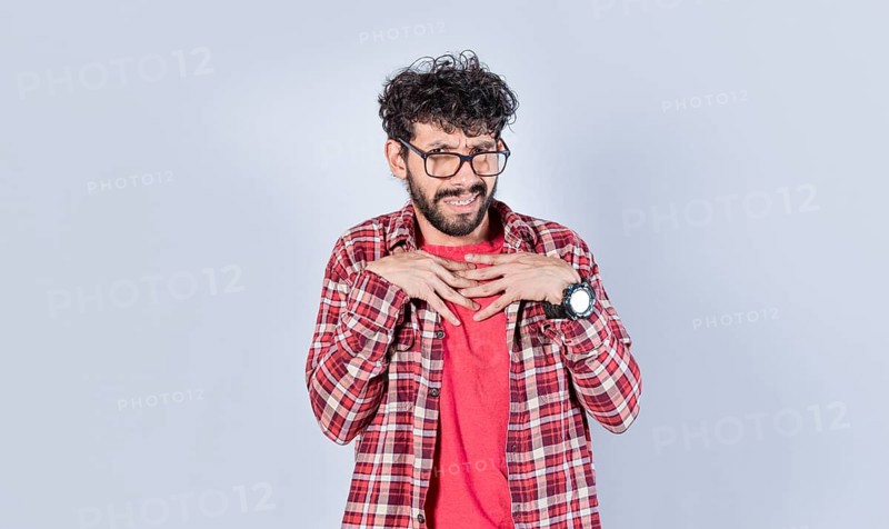 Guy with disgust expression