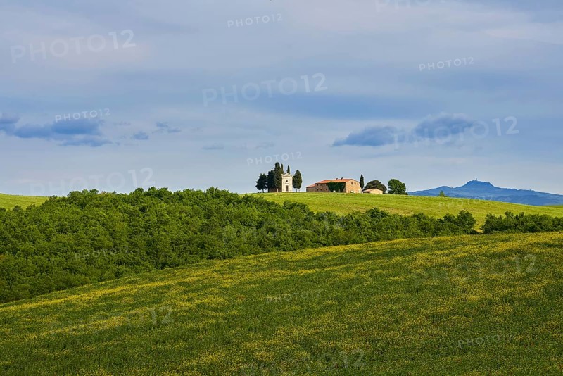 Vitaleta Church in Spring