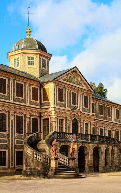 Baroque Favorite Palace in Rastatt-Foerch