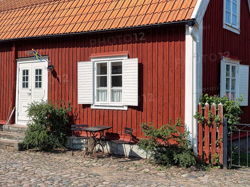 Typical old Swedish house