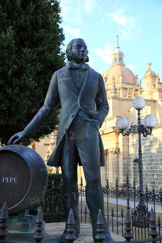 Jerez de la Frontera in the province of Cadiz