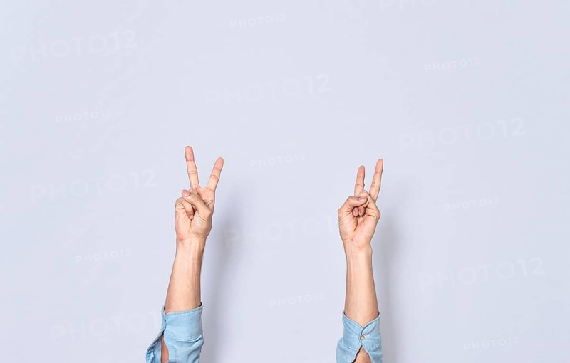Hands counting two