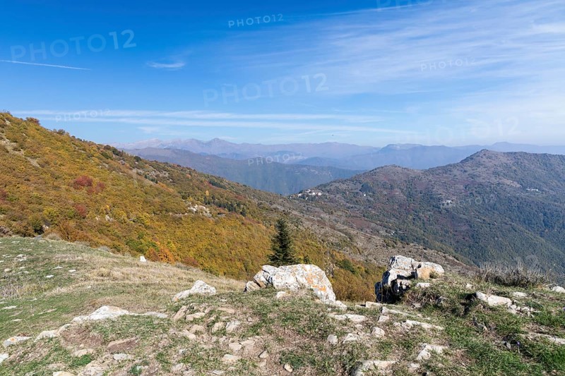 Autumn in the Ligurian Alps near Imperia