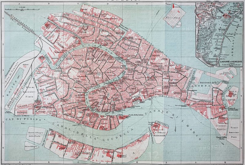 City map of Venice
