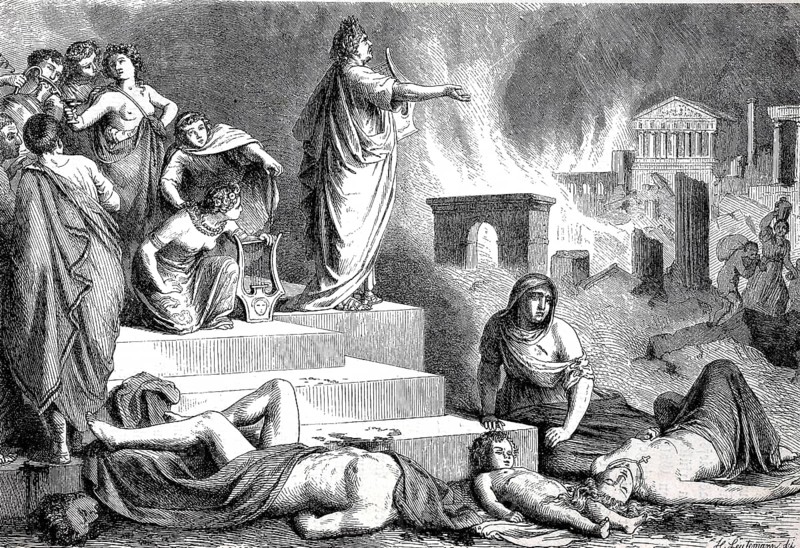 The Great Fire of Rome was a city fire that broke out on the night of 18-19 July in 64 AD