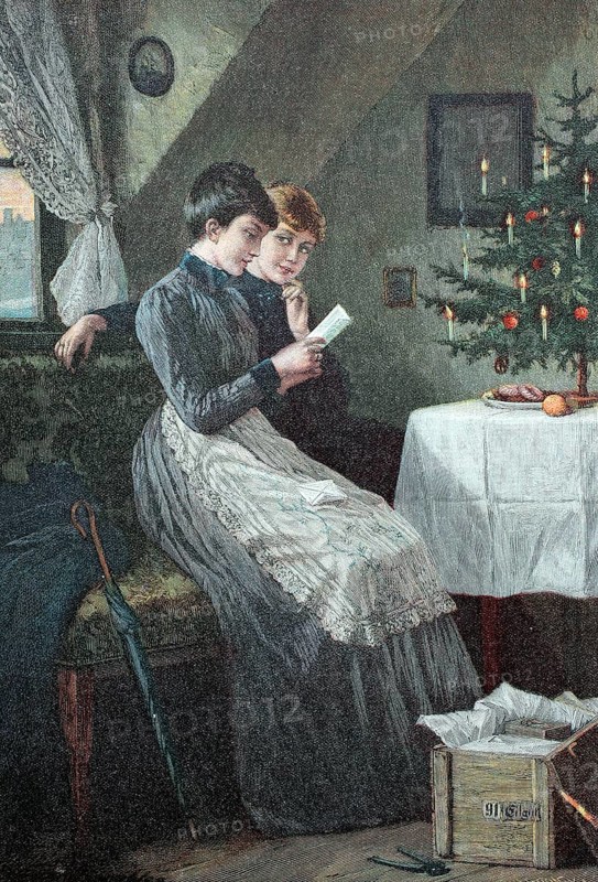 Christmas Eve in the attic