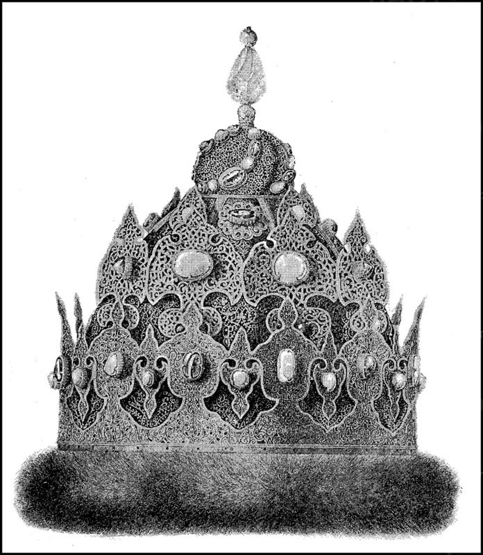 Russian crown from ca 1550