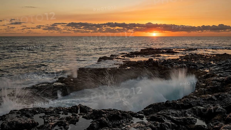 Sunrise at El Bufadero de La Garita