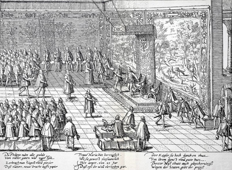 Abdication of Charles V in Brussels