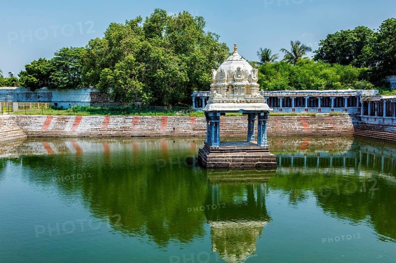Temple tank of Ekambareswara Ekambareswarar Temple in Kanchipuram