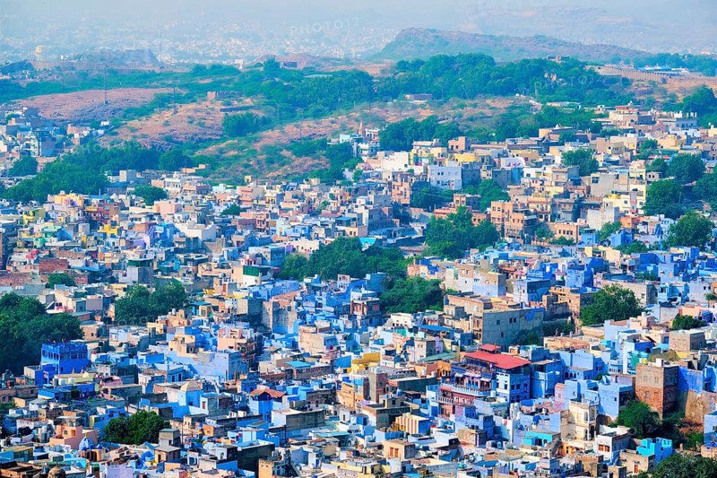 Aerial view of Jodhpur