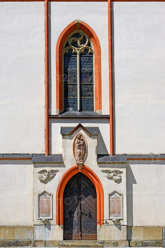 Side entrance