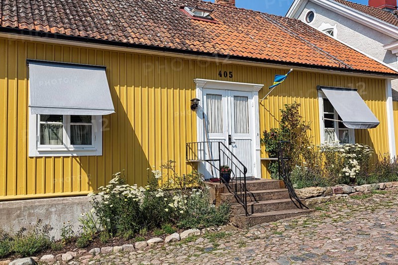 Typical old Swedish house